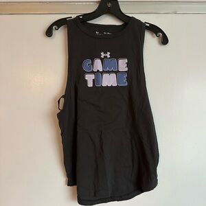 Under Armour Black 'Game Time' Tank Top